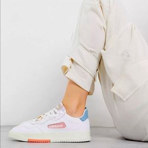 Adidas SC Premiere Color block Sneakers White size 8 Womens
